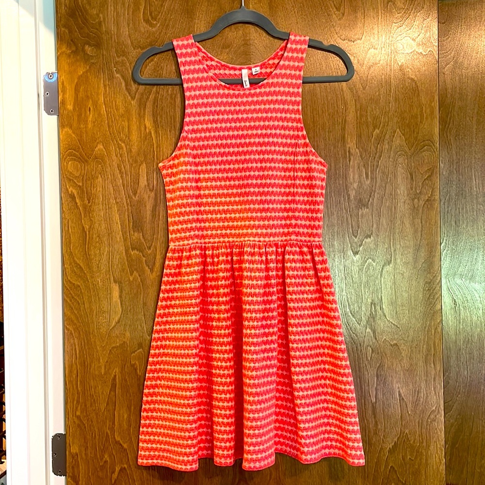 Mini patterned dress